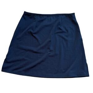 Terry Cycling Skirt SZ L Overskirt Black Bike Skirt